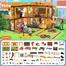 Koala Town School Big Dollhouse Diary Pretend Play Plastic Houses Diy Set For Kids image
