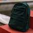 Korean Style Backpack - Deep Green image