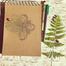 Kraft Paper Sketchbook Notebook Sketching and Painting,Brown paper sketch and painting book image