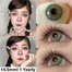 Ksseye Cyprus Brown Color Contact Lens with Lens Kit Box For Men And Women.New Ksseye Cyprus Series image