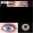 Ksseye Pola Blue Contact Lens, Solution And Travel It Box(Tweezers And Applicator) image