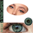 Ksseye Sem.Por.Na Green Color Contact Lens with Lens Kit Box image