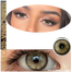 Ksseye Sem. Por. Na Brown Color Contact Lens With Lens Kit Box image