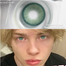 Ksseye Sem. Por. Na Green Color Contact Lens With Lens Kit Box image