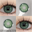 Ksseye Sem. Por. Na Green Color Contact Lens With Lens Kit Box image