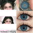 Ksseye Vienna Blue Color Contact Lens with Lens Kit Box image