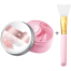 LAIKOU Japan Sakura Clay Mask Deep Cleansing Whitening Repair Skin Mud Korean Face Mask Oil Control Shrink Pores Skin Care 80g Soft Silicone Facial Brush image