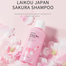 LAIKOU Japan Sakura Shampoo Repair Damaged Hair Moisturizing Nourishing Anti Dandruff Oil Control Shampoos Hair Cleansing Care-100ml image