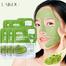 LAIKOU Matcha Mud Face Mask Anti Wrinkle Night Facial Packs Dark Circle Moisturize Anti Aging Green Clay Mask for Facecare-5pcs image