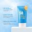 LAIKOU SPF50 PA Face Sunscreen Sakura Refreshing UVA UVB Waterproof Sunblock 50g UV Protector- 2pcs image