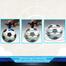 LED Light Up Flashing Spinning Music Gyro Spinner Football Toy (latim_ball_2022_ran_6pcs) image