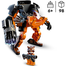 LEGO 76243 Marvel Rocket Mech Armor Set image