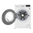 LG F4V5RYP0W Front loading Washing machine - 10.5 Kg image