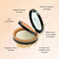 La Girl Pro Face Matte Pressed Powder Porcelain 7 gm - GPP603 -81555966034 image