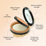La Girl Pro Face Matte Pressed Powder Soft Honey 7 gm - GPP608 -81555966089 image