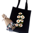 Ladies Hand and Shoulder Tote Bag For Women's With Zipper image