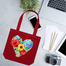 Ladies Hand and Shoulder Tote Bag For Women's With Zipper image