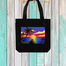 Ladies Hand and Shoulder Tote Bag With Zipper-BDS-110 image