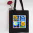Ladies Shopping Tote Bag For Women With Zipper And Pocket image