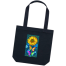 Ladies Tote Canvas Shoulder Bag For Women's With Zipper - BDF-089 image
