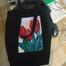Ladies Tote Canvas Shoulder Bag For Women's With Zipper image