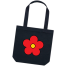 Ladies Tote Canvas Shoulder Bag For Women's With Zipper- BDF-088 image