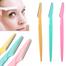 Lady Eyebrow Folding 3Pcs Shaver Shaper Razors Set - Facial Razor image