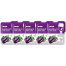 Laikou Eggplant Mud Mask Oil Control Moisturizing Anti Acne Anti Wrinkle Whitening Cleansing Clay Mask Skin Care Face Mask 5pcs image