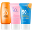 Laikou Whitening Sunscreen Set Refreshing Tone Up Moisturizing SPF 50 Plus 50G 3pcs image