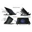 Laptop Adjustable Cooling Pad Stand Black - N339 image