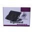 Laptop Adjustable Cooling Pad Stand Black - N339 image