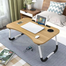 Laptop Desk Folding Portable Desk Table Wooden Colour image