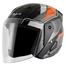 Vega Lark Legend Black Orange Helmet image