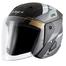 Vega Lark Legend Dull Black Silver Helmet image