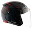 Vega Lark Twist Black Red Helmet image
