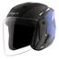 Vega Lark Twist Dull Black Blue Helmet image