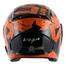 Vega Lark Victor Black Orange Helmet image