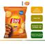 Lays Rock Extra Barbecue Fla. Ridged Potato Chips 48 gm (Thailand) image