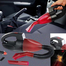Led Light With Handheld Mini Car Vacuum Cleaner Red and Black image