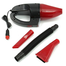 Led Light With Handheld Mini Car Vacuum Cleaner Red and Black image