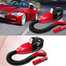 Led Light With Handheld Mini Car Vacuum Cleaner Red and Black image