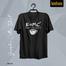 Leebas Halfsleeve Cotton Tshirt Black Color image