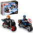 Lego 76260 Black Widow and Captain America Motorcycles image
