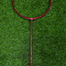 Li-Ning Xiphos X1 Badminton Racket With String - Red And Ash image