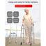 Light Weight Height Adjustable Foldable Walker For Old Age people Patients Men Women And Adults image