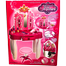 Little Princess Mirror Dressing Table Up With Music Sound And Light Glamour Beauty Makeup Pretend Role Play Set Toy For Kids image