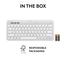 Logitech K380s Pebble Keys 2 Bluetooth Wireless Keyboard White image