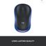 Logitech M185 Wireless Mouse - Blue image