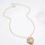 Long Chain Sun Flower Female Pendant Necklace Jewellery image