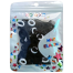 Long Lasting Rubber Hair Band, 100 Pcs, Mixed Color image
